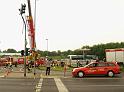 Schwerer Unfall mit Reisebus Lohmar Donrather Dreieck P479